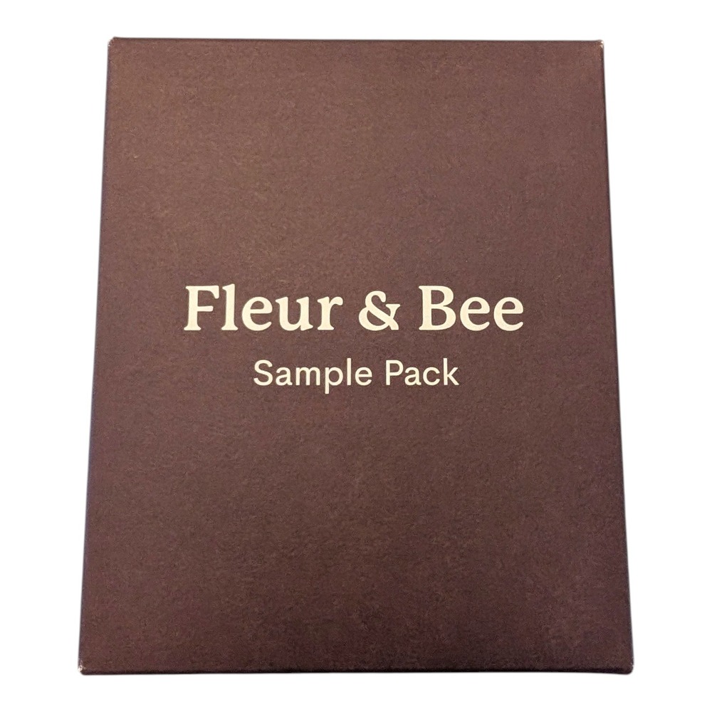 Fleur & Bee Sample Pack Skincare‎ 9 Travel Size Miniatures New Moisturizer Serum